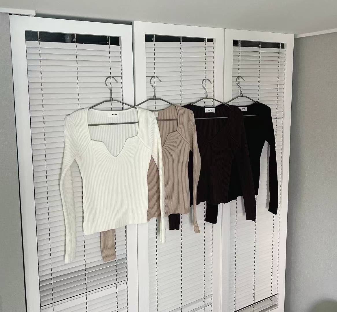 KITSCH韓國直郵㊣女裝新品人氣休閑真品時尚熱賣推薦針織衫KITSCH針織衫