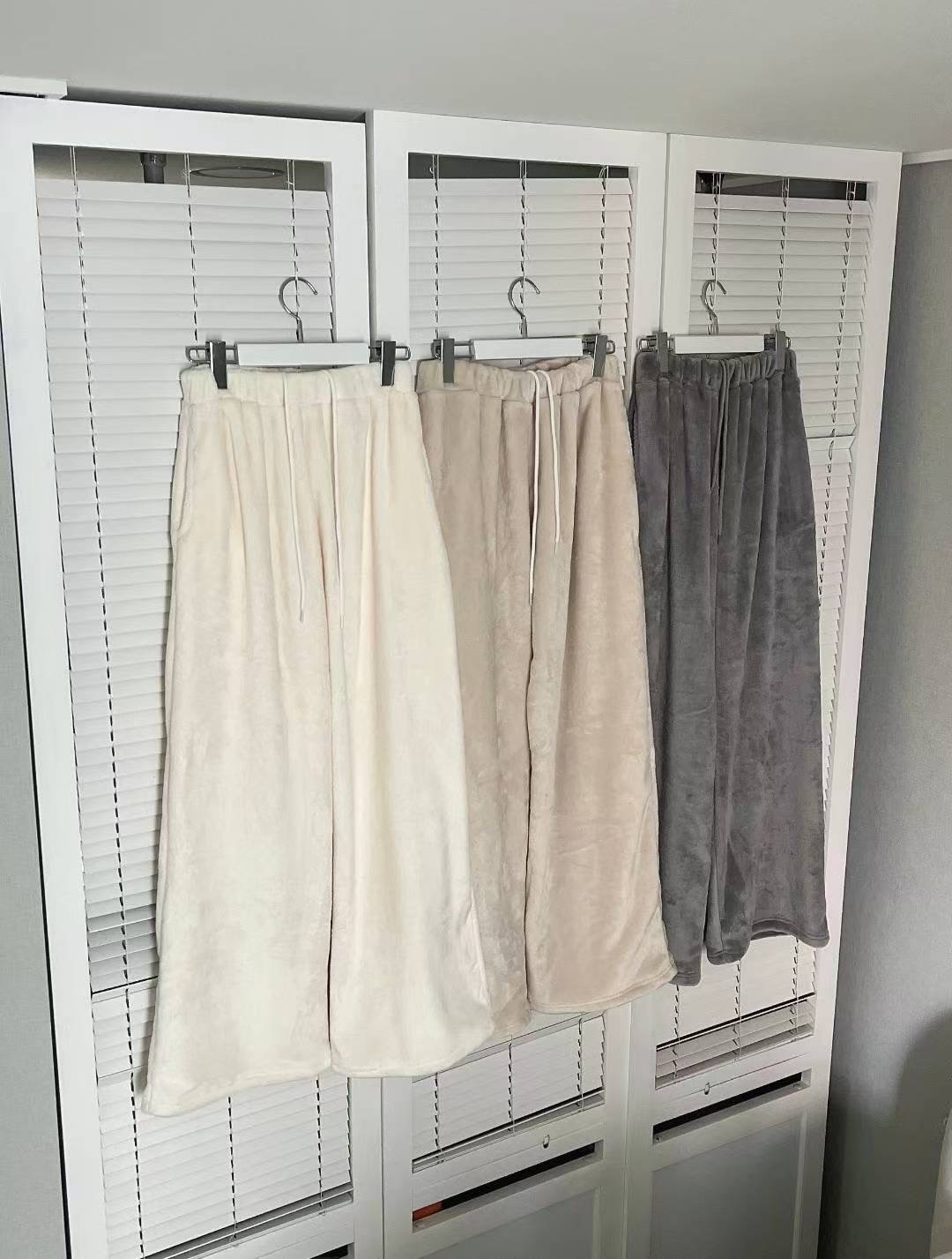 KITSCH東大門㊣代購女裝新款休閑時尚人氣熱賣推薦休閑褲貂皮KITSCH休閑褲圖色2左二色