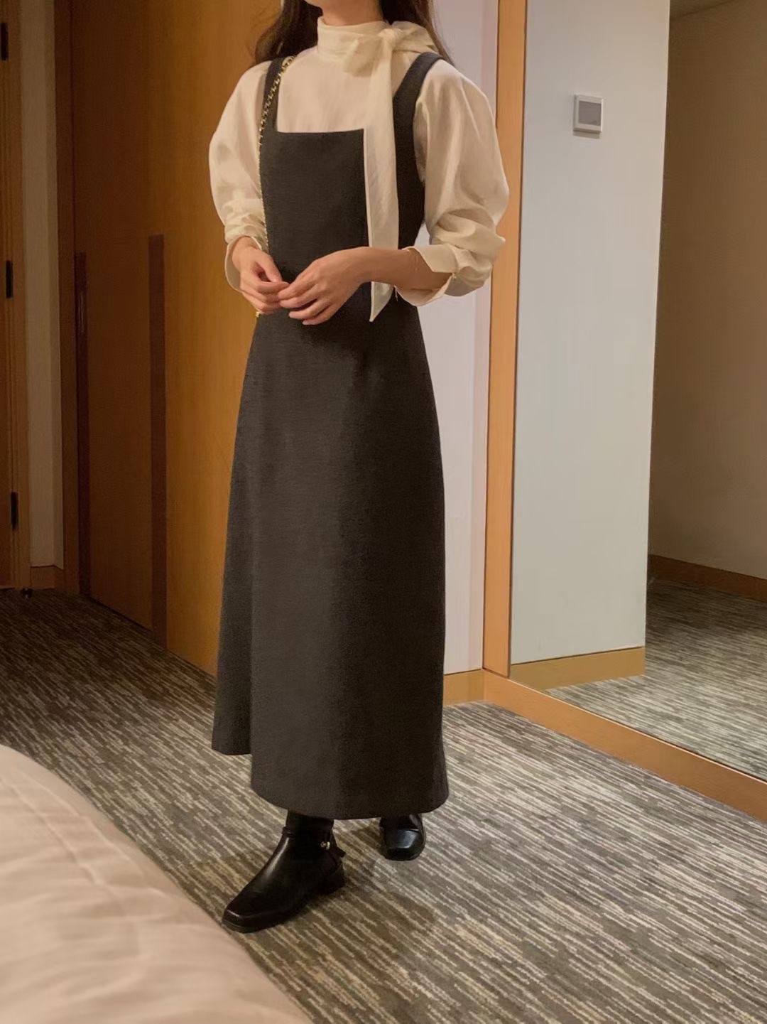 OSRO東大門㊣直郵女士新品真品25秋冬推薦熱賣連衣裙不含內搭OSRO連衣裙