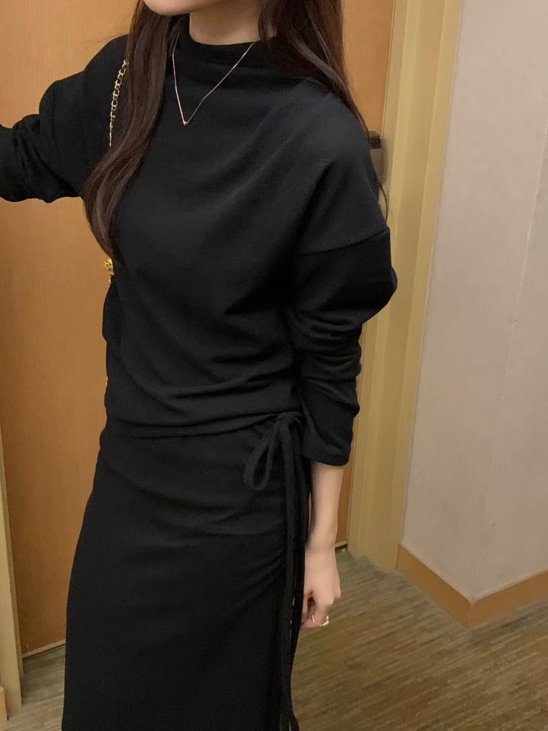 OSRO東大門㊣直郵女士新品真品職業25秋冬時尚熱賣人氣長袖T恤OSRO長袖T恤