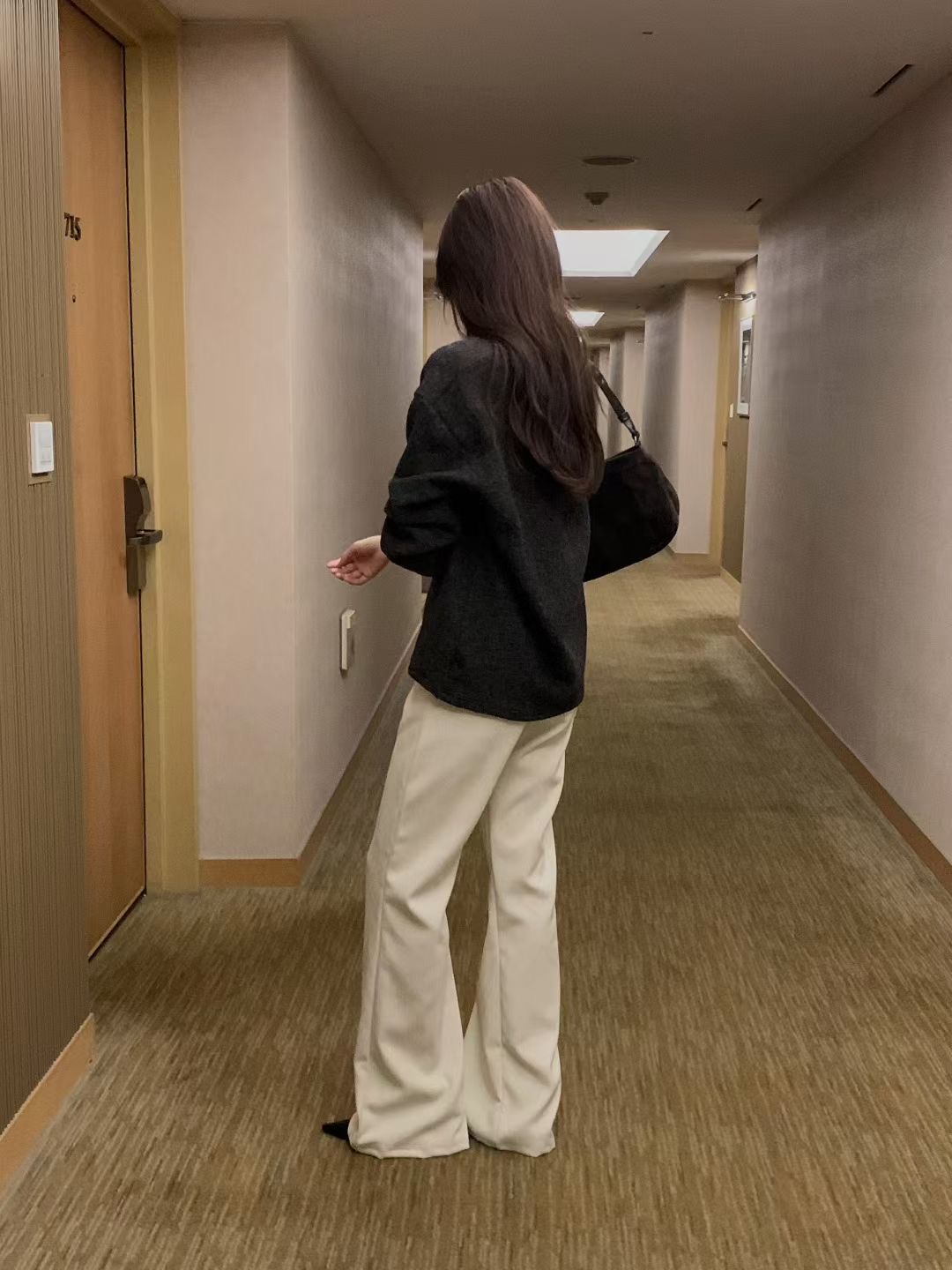 OSRO東大門㊣實拍女裝新品推薦25秋冬時尚人氣職業真品休閑褲OSRO休閑褲