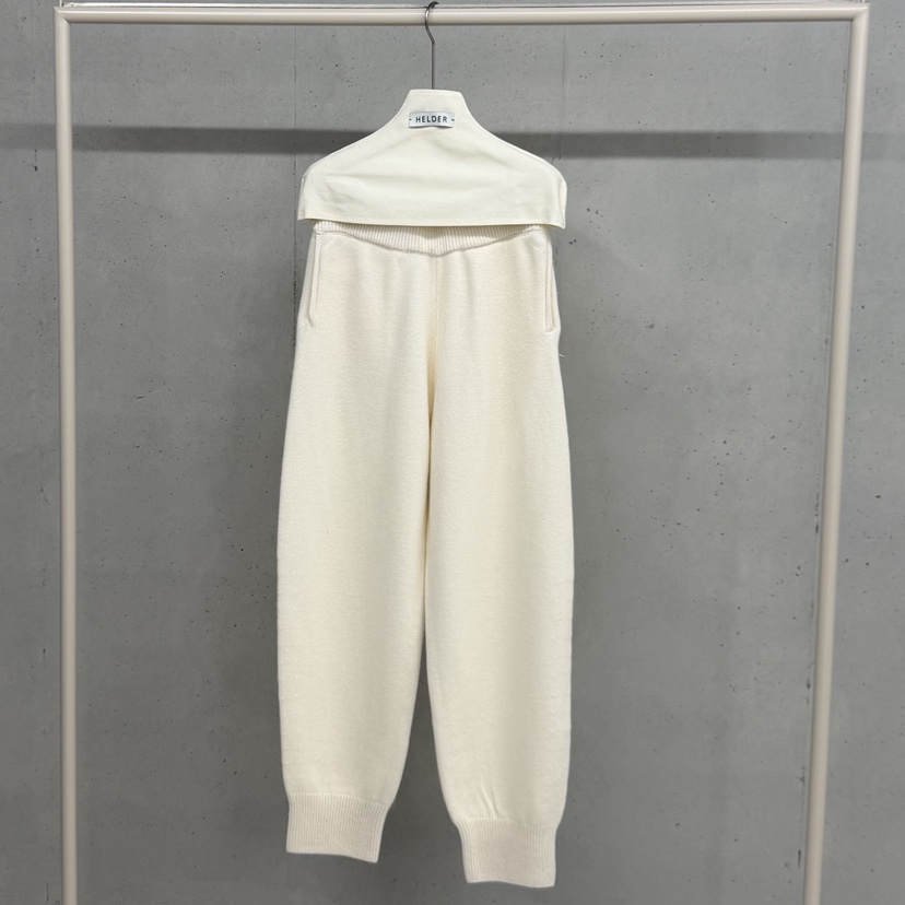 HELDER-P東大門㊣直郵女士新品25秋冬推薦休閑褲針織褲羊毛HELDER休閑褲圖色1