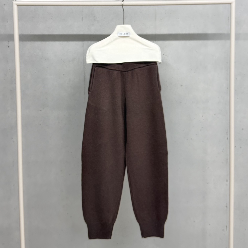 HELDER-P東大門㊣直郵女士新品25秋冬推薦休閑褲針織褲羊毛HELDER休閑褲圖色2