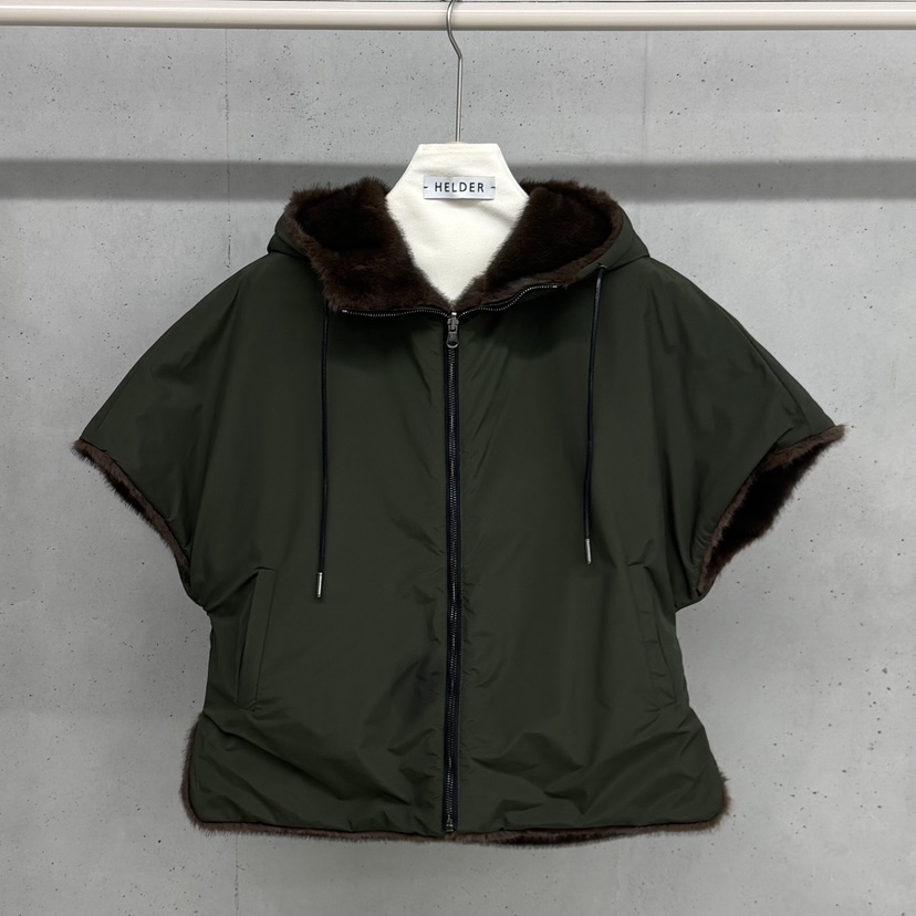 HELDER-P韓國直郵㊣女裝新款休閑真品職業夾克兩面穿貂皮雙面HELDER夾克圖色1