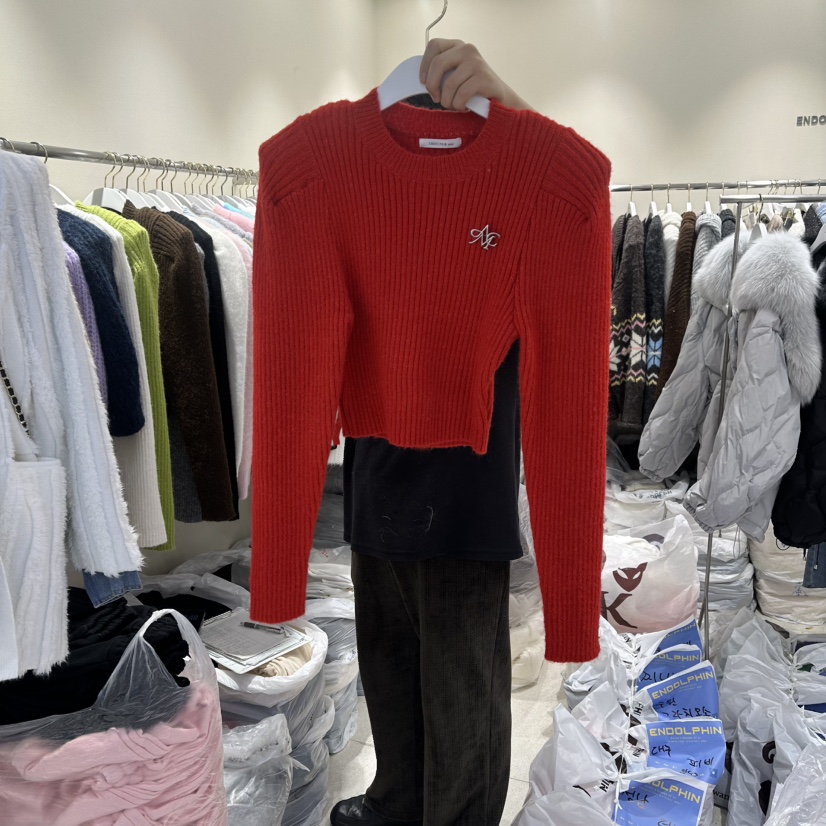 ENDOLPHIN東大門㊣直郵女士新款時尚25秋冬真品推薦人氣毛衣ENDOLPHIN毛衣圖色3