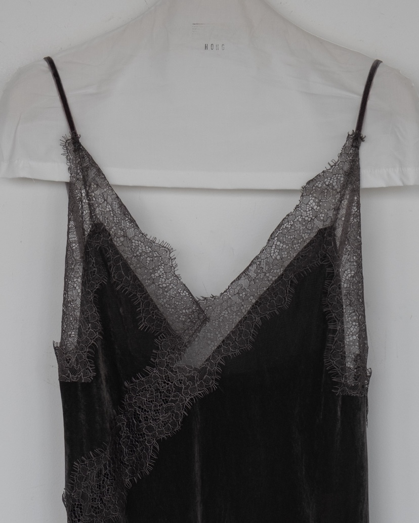 HONG-P韓國代購㊣女裝新款真品時尚推薦職業熱賣連衣裙天鵝絨HONG-P連衣裙