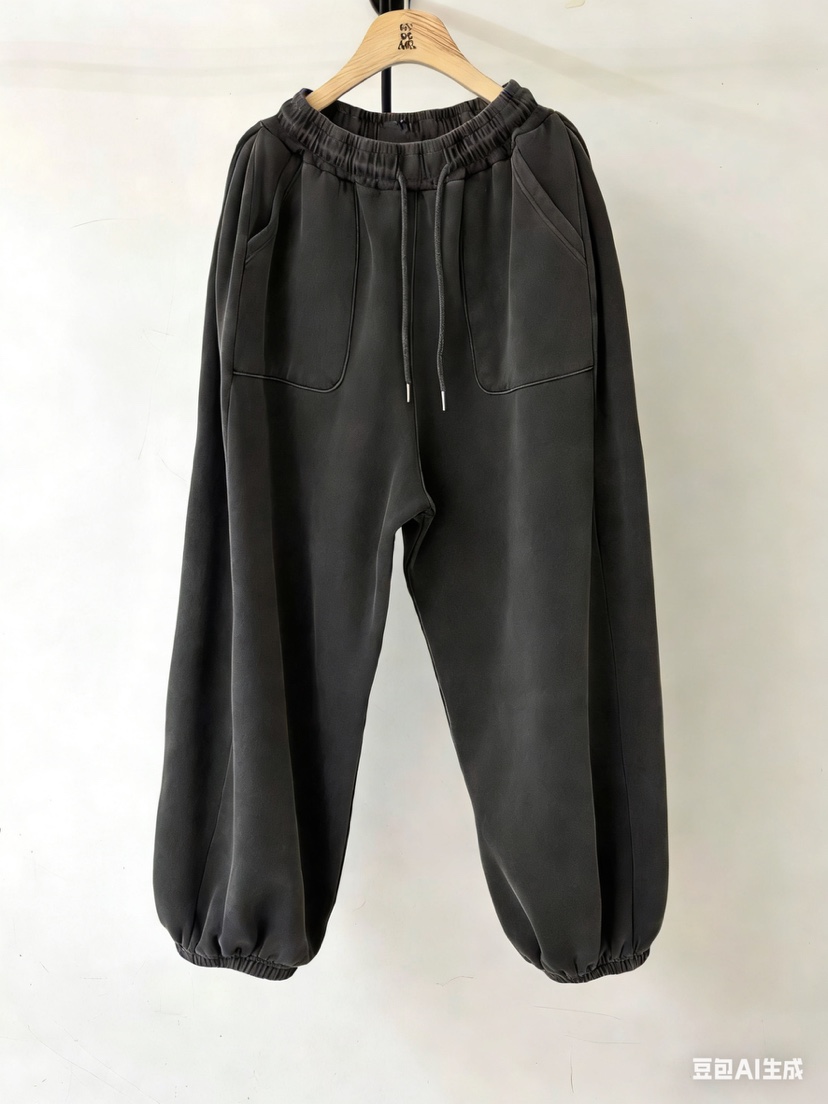 HYPEARL東大門㊣實拍女裝新品熱賣25秋冬真品人氣休閑褲口袋HYPEARL休閑褲圖色1