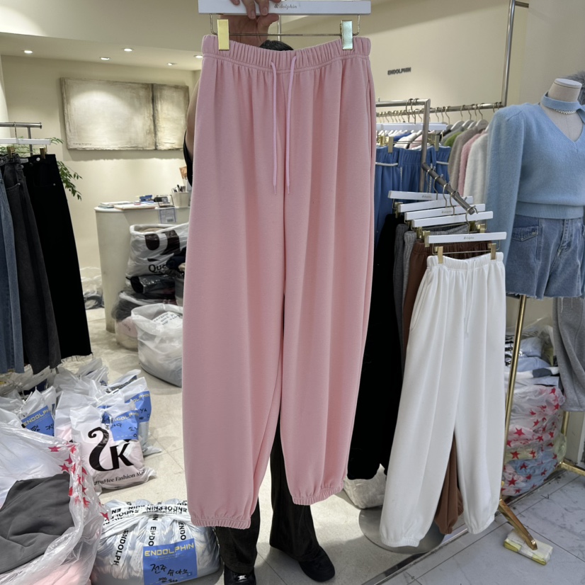 ENDOLPHIN東大門㊣直郵女士新品時尚休閑人氣休閑褲加絨貂皮ENDOLPHIN休閑褲圖色2