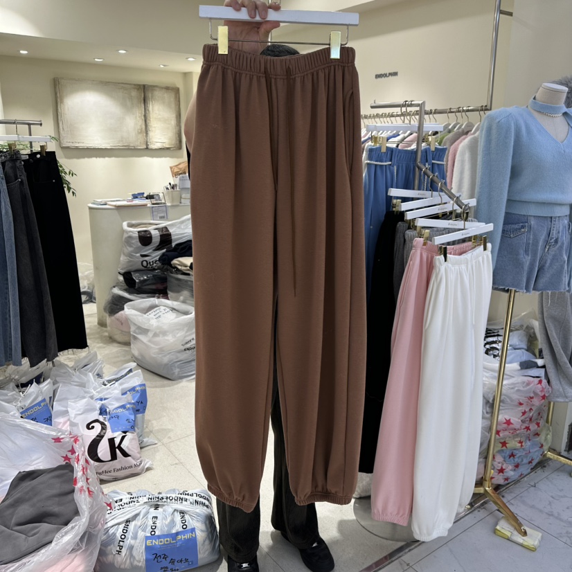 ENDOLPHIN東大門㊣直郵女士新品時尚休閑人氣休閑褲加絨貂皮ENDOLPHIN休閑褲圖色3