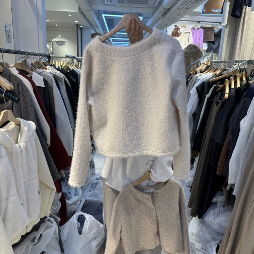 HARU-Q東大門㊣實拍女士新品人氣時尚熱賣真品休閑夾克羊毛衫HARU-Q夾克