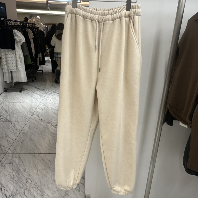 TOPDRESSING東大門㊣直郵女裝新款熱賣休閑人氣真品休閑褲加絨TOPDRESSING休閑褲圖色1
