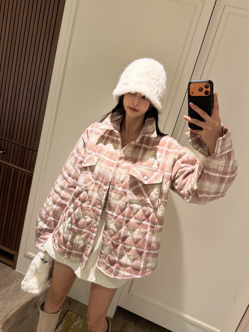 CLOTH韓國代購㊣女士新品25秋冬人氣休閑推薦熱賣職業真品夾克CLOTH夾克