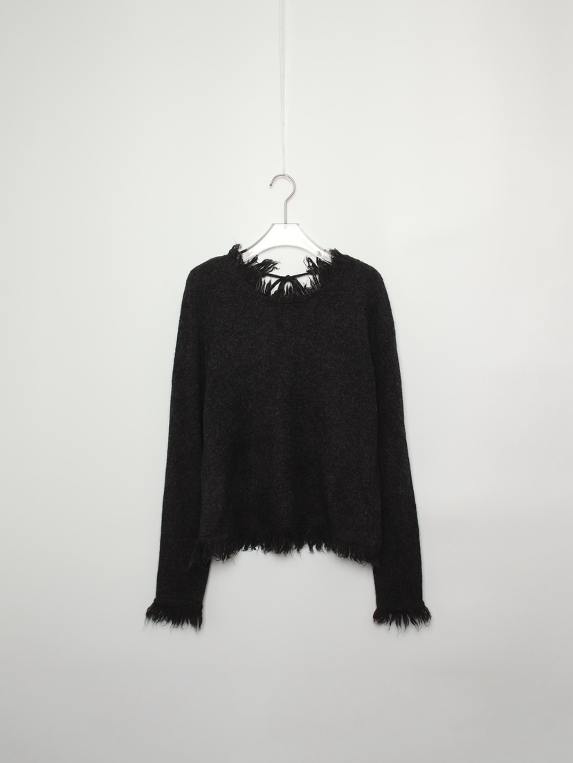 TEXTURE東大門㊣直郵女裝新品人氣真品時尚25秋冬熱賣針織衫TEXTURE針織衫圖色3墨