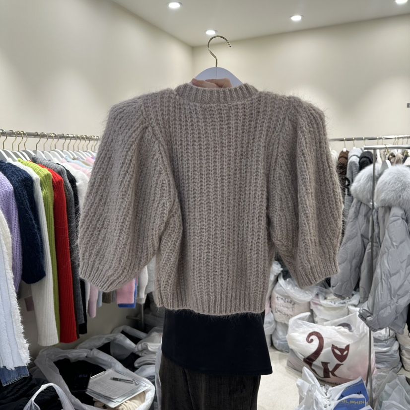 ENDOLPHIN韓國代購㊣女士新品人氣職業熱賣真品時尚毛衣馬海毛ENDOLPHIN毛衣