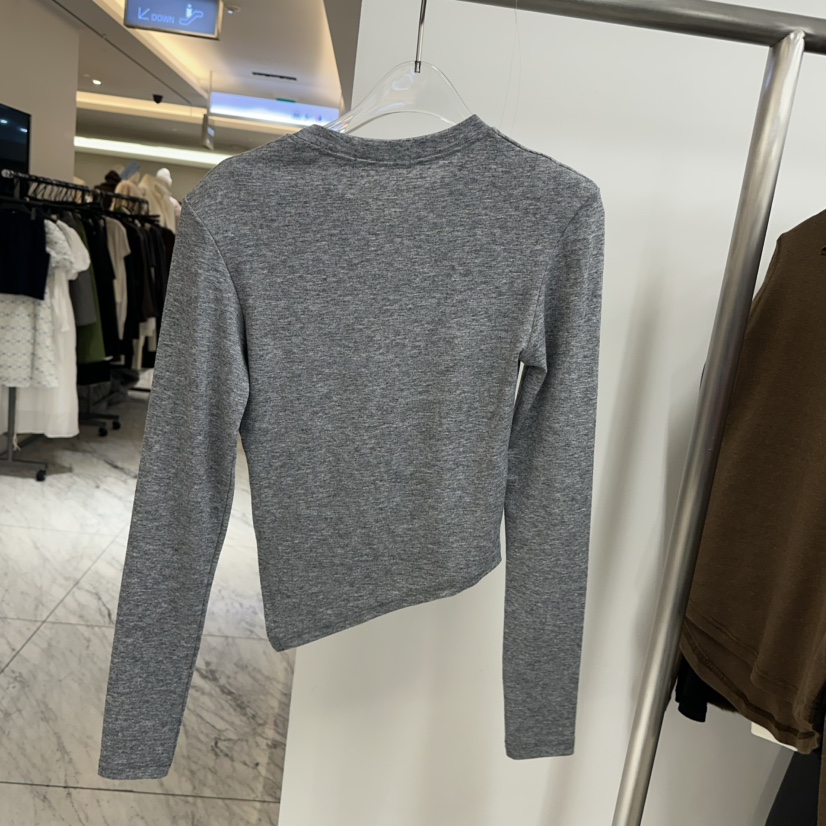 TOPDRESSING韓國直郵㊣女裝新品推薦時尚熱賣休閑職業長袖T恤TOPDRESSING長袖T恤