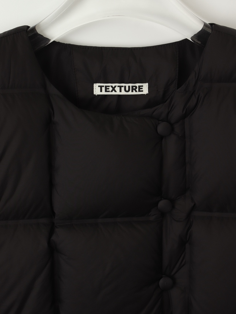 TEXTURE韓國直郵㊣女士新品真品推薦熱賣人氣休閑職業馬甲填充TEXTURE馬甲