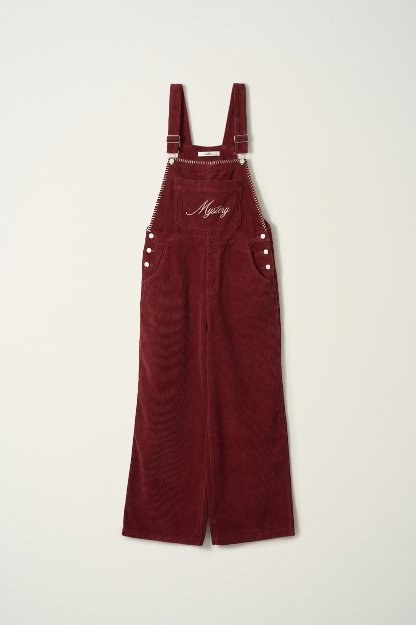 UNANSWERED-MYSTERY東大門㊣實拍女裝新款休閑時尚背帶褲繡花UNANSWERED-MYSTERY背帶褲圖色2