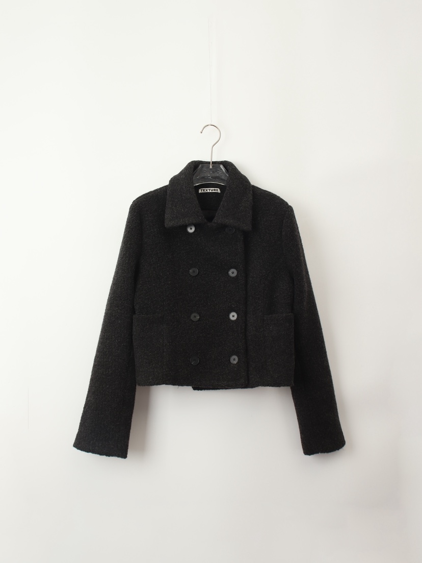 TEXTURE東大門㊣代購女士新款25秋冬人氣真品熱賣推薦休閑夾克TEXTURE夾克圖色1墨