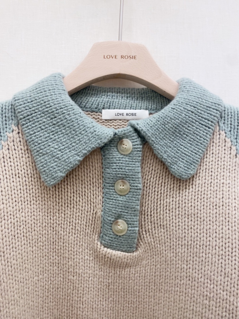 LOVE ROSIE韓國直郵㊣女裝新品人氣推薦熱賣休閑職業針織衫LOVE ROSIE針織衫