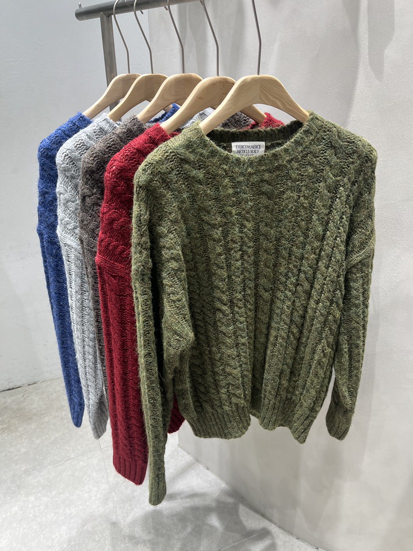 EVERCOMMERCE METICULOUSLY DESIGNED韓國代購㊣女士新品25秋冬針織衫EVERCOMMERCE METICULOUSLY DESIGNED針織衫