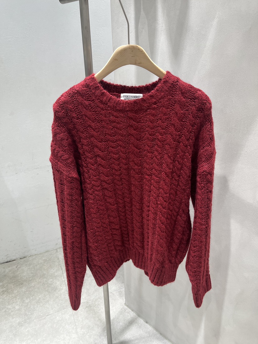 EVERCOMMERCE METICULOUSLY DESIGNED韓國代購㊣女士新品25秋冬針織衫EVERCOMMERCE METICULOUSLY DESIGNED針織衫圖色5