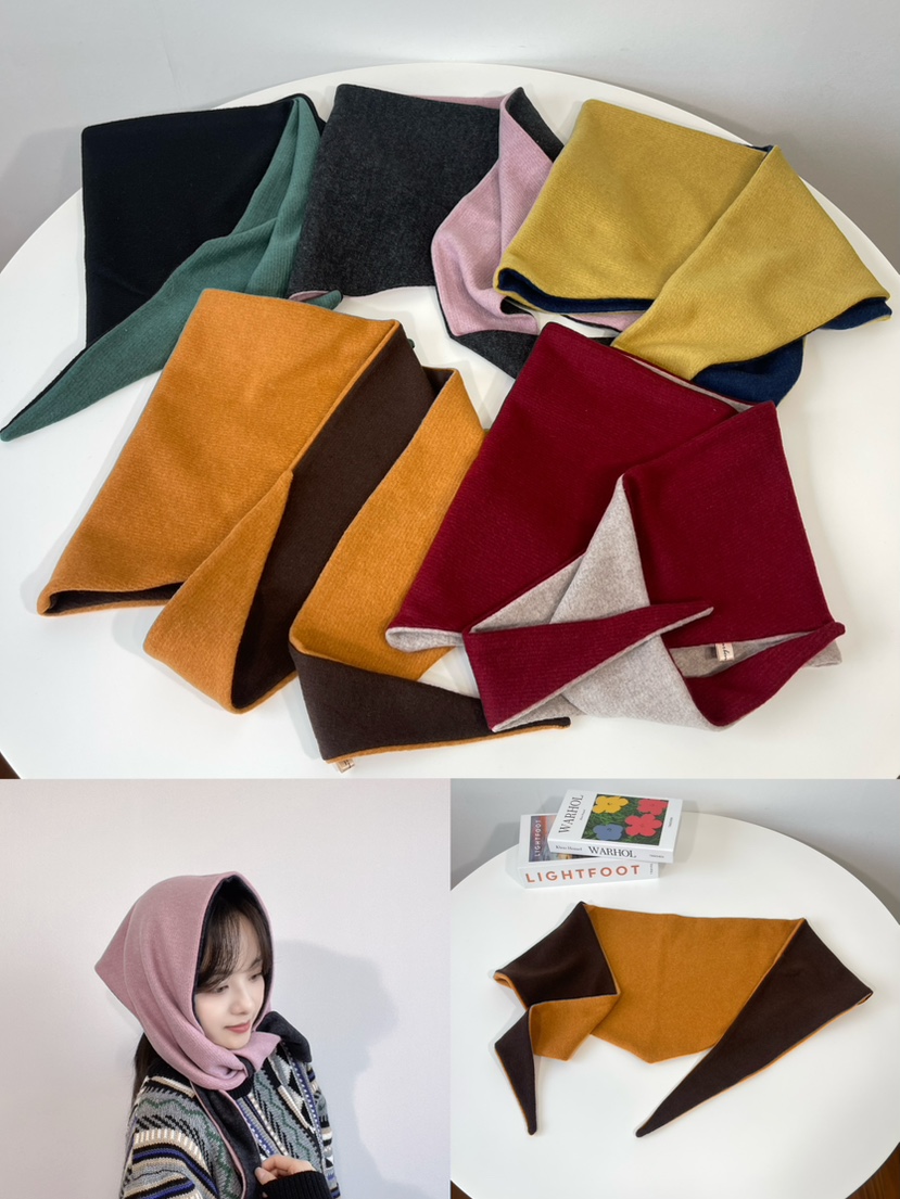 LOVELY HAT韓國代購㊣女裝新款時尚熱賣職業25秋冬圍巾披肩LOVELY HAT圍巾/披肩