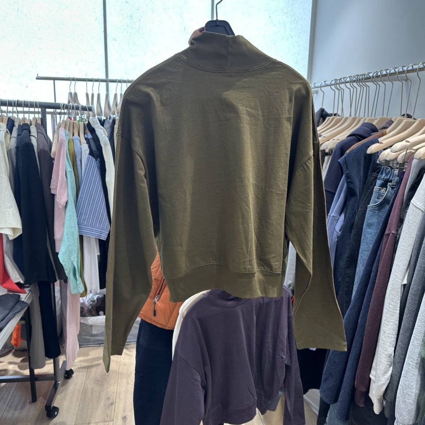 REVE-L東大門㊣直郵女士新品真品25秋冬休閑時尚長袖T恤高領REVE-L長袖T恤