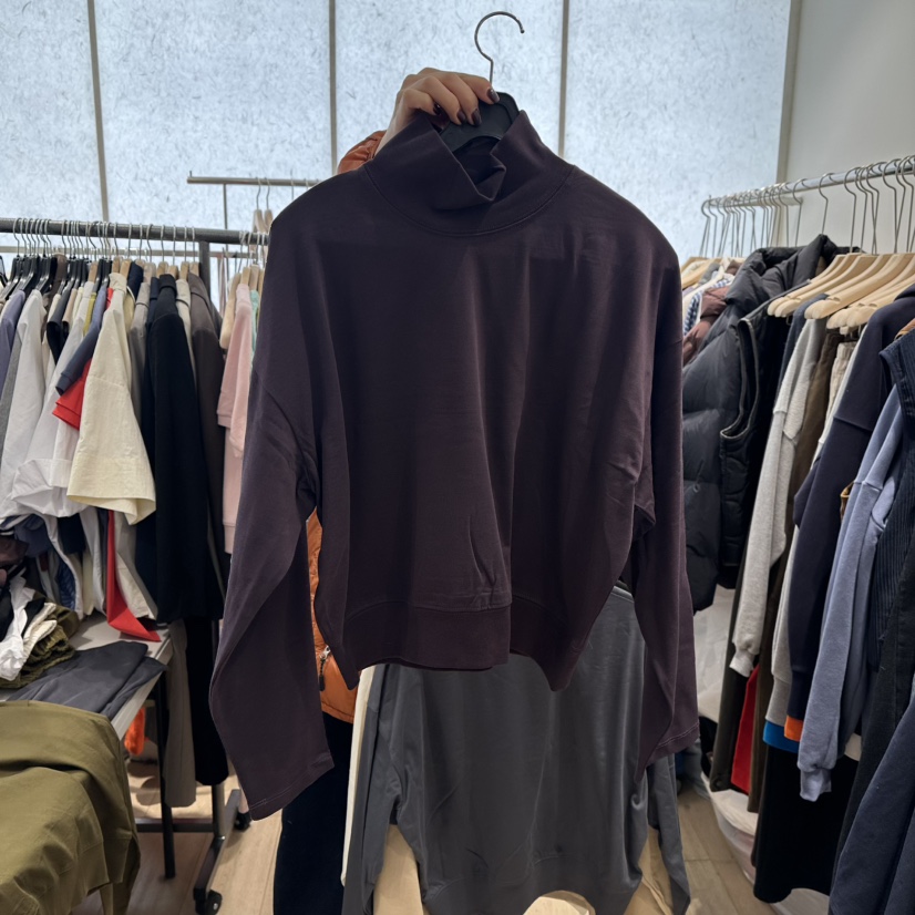 REVE-L東大門㊣直郵女士新品真品25秋冬休閑時尚長袖T恤高領REVE-L長袖T恤圖色4