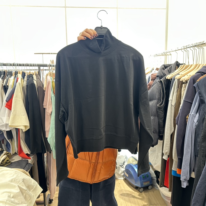 REVE-L東大門㊣直郵女士新品真品25秋冬休閑時尚長袖T恤高領REVE-L長袖T恤圖色5