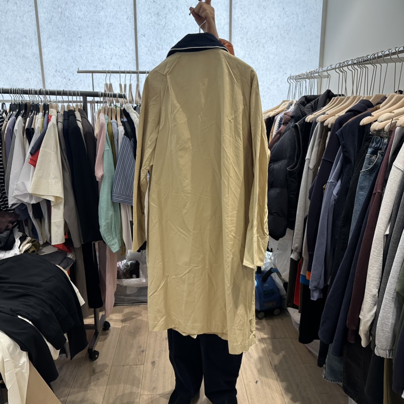 REVE-L東大門㊣直郵女士新品真品休閑人氣時尚25秋冬長款風衣REVE-L長款風衣