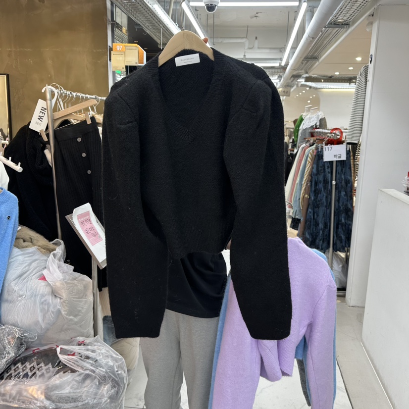 SAGE BRUSH東大門㊣實拍女士新品人氣真品職業推薦25秋冬針織衫SAGE BRUSH針織衫圖色4