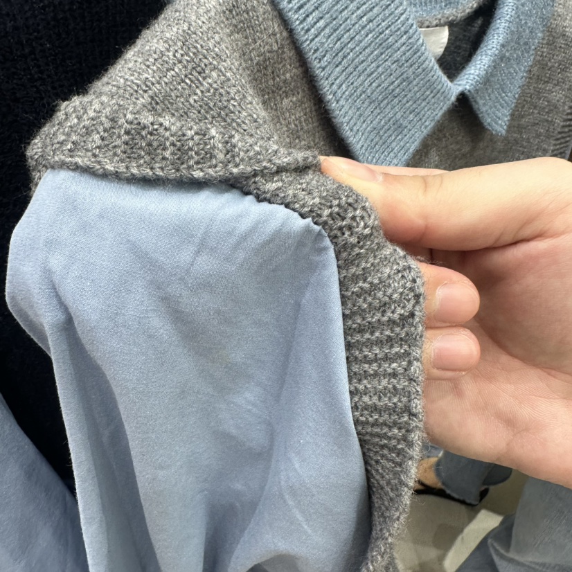 BIKINI東大門㊣實拍女士新品時尚休閑人氣襯衫蕾絲衫假兩件BIKINI襯衫/蕾絲衫