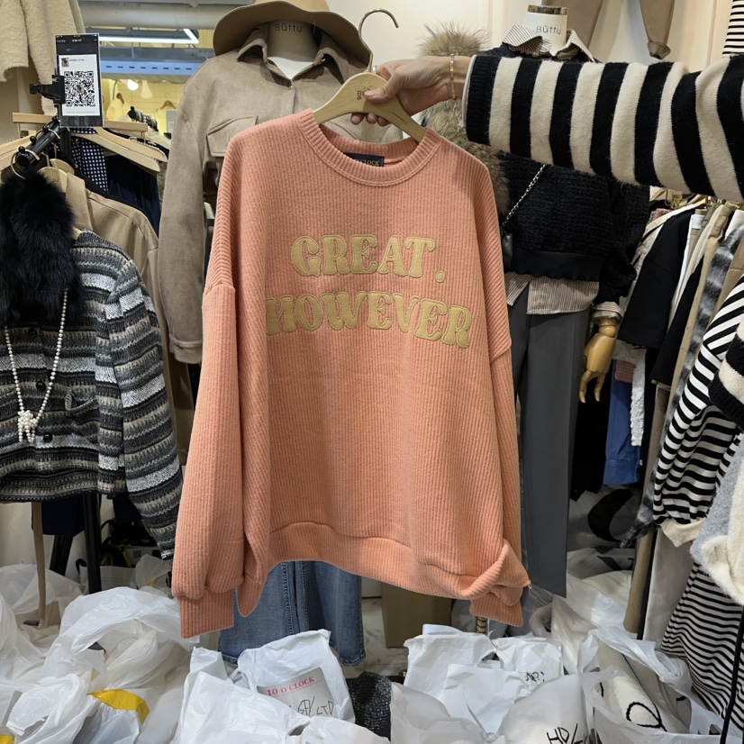 10 O'CLOCK東大門㊣直郵女裝新款25秋冬時尚休閑職業衛衣10 O'CLOCK衛衣圖色2