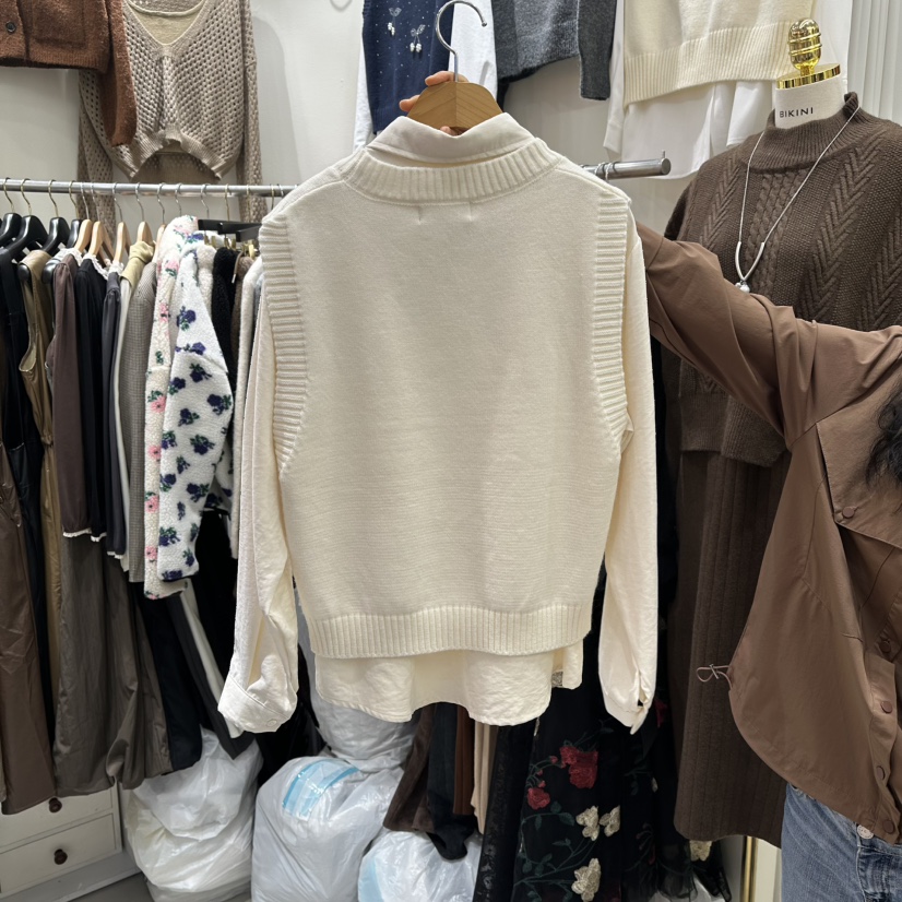 BIKINI韓國直郵㊣女裝新品休閑時尚推薦人氣熱賣職業套裝套裝BIKINI套裝