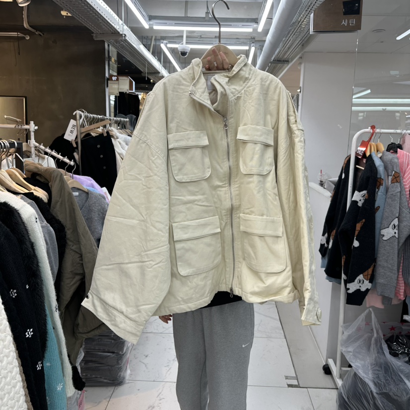 SAGE BRUSH韓國代購㊣女裝新品人氣熱賣真品時尚休閑25秋冬夾克SAGE BRUSH夾克圖色1