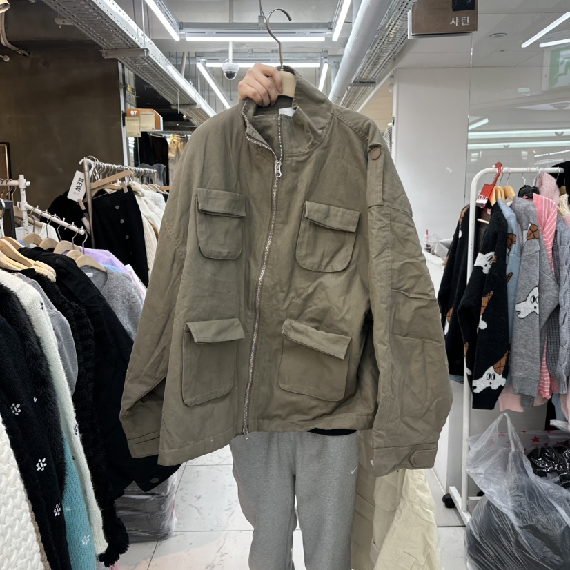 SAGE BRUSH韓國代購㊣女裝新品人氣熱賣真品時尚休閑25秋冬夾克SAGE BRUSH夾克圖色2