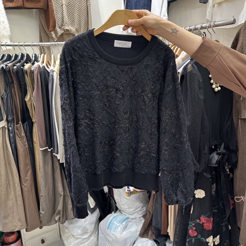 BIKINI韓國代購㊣女裝新款職業真品熱賣休閑時尚25秋冬針織衫BIKINI針織衫圖色2