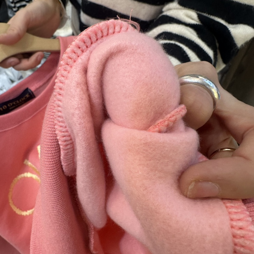 10 O'CLOCK東大門㊣代購女士新品時尚熱賣人氣衛衣加絨刺繡10 O'CLOCK衛衣