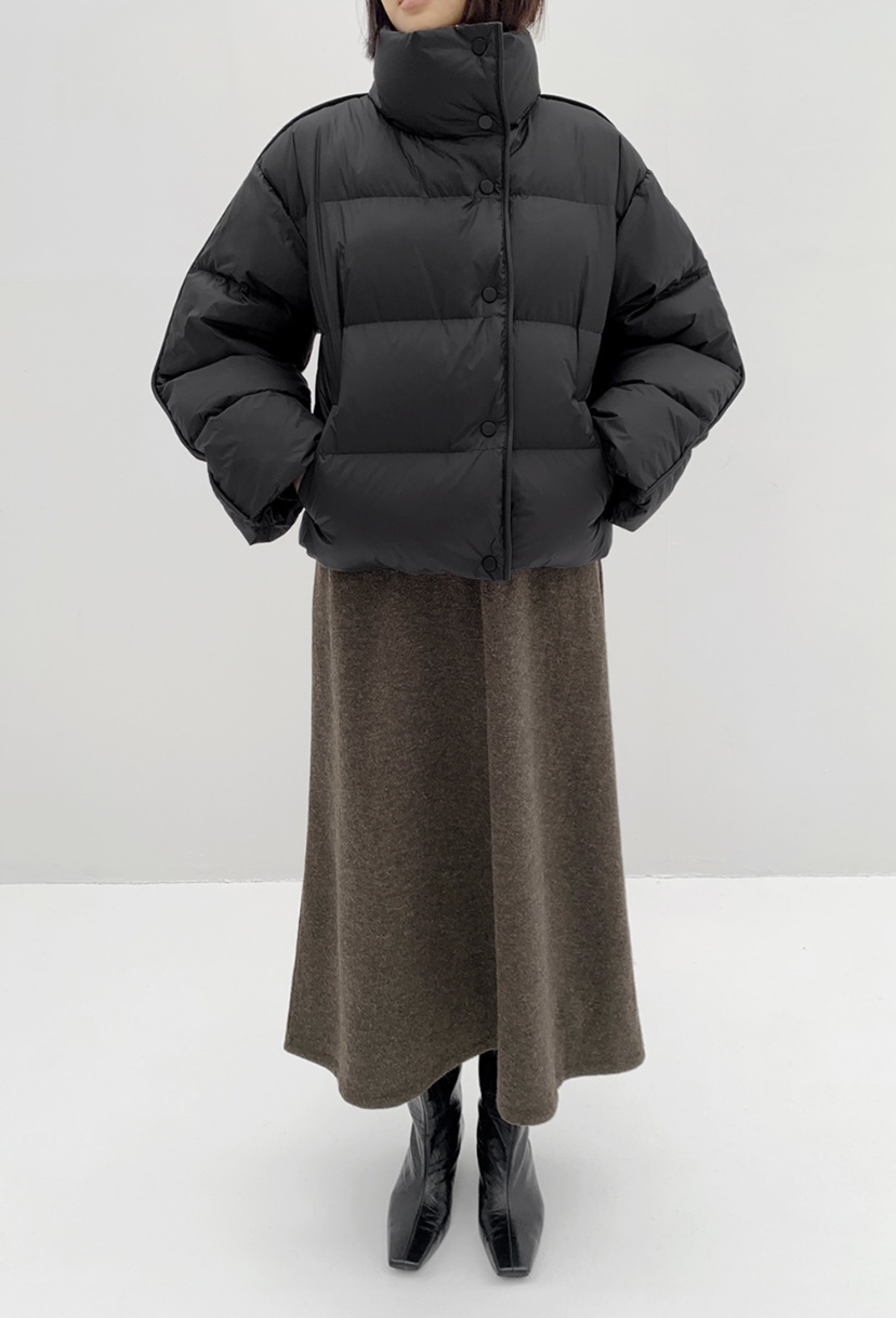 OURS東大門㊣實拍女士新品人氣25秋冬熱賣短款羽絨服填充鴨絨OURS短款羽絨服