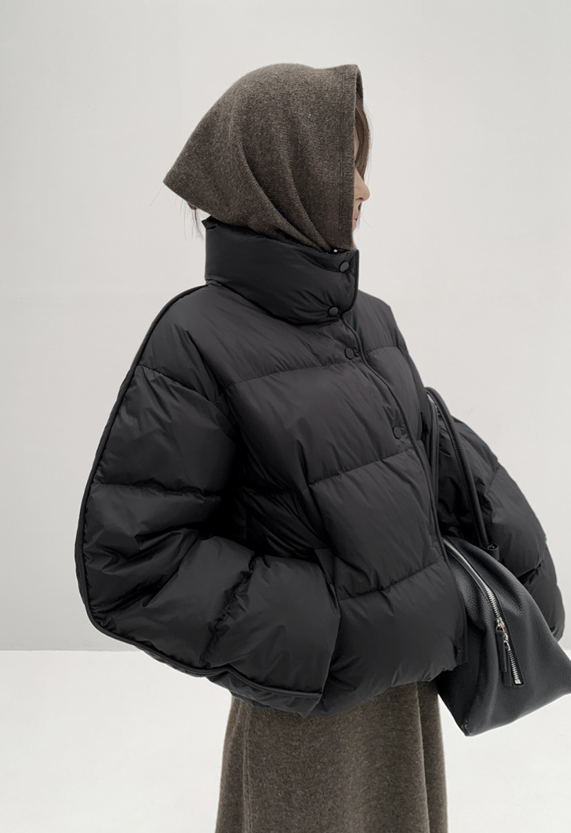 OURS東大門㊣實拍女士新品人氣25秋冬熱賣短款羽絨服填充鴨絨OURS短款羽絨服