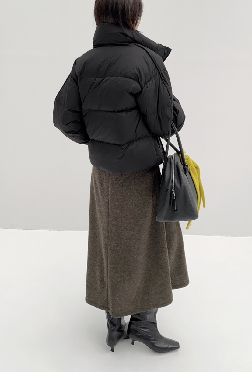 OURS東大門㊣實拍女士新品人氣25秋冬熱賣短款羽絨服填充鴨絨OURS短款羽絨服