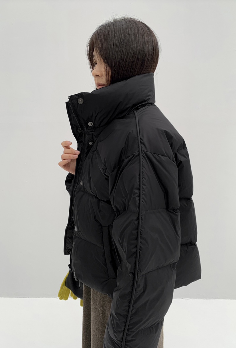 OURS東大門㊣實拍女士新品人氣25秋冬熱賣短款羽絨服填充鴨絨OURS短款羽絨服