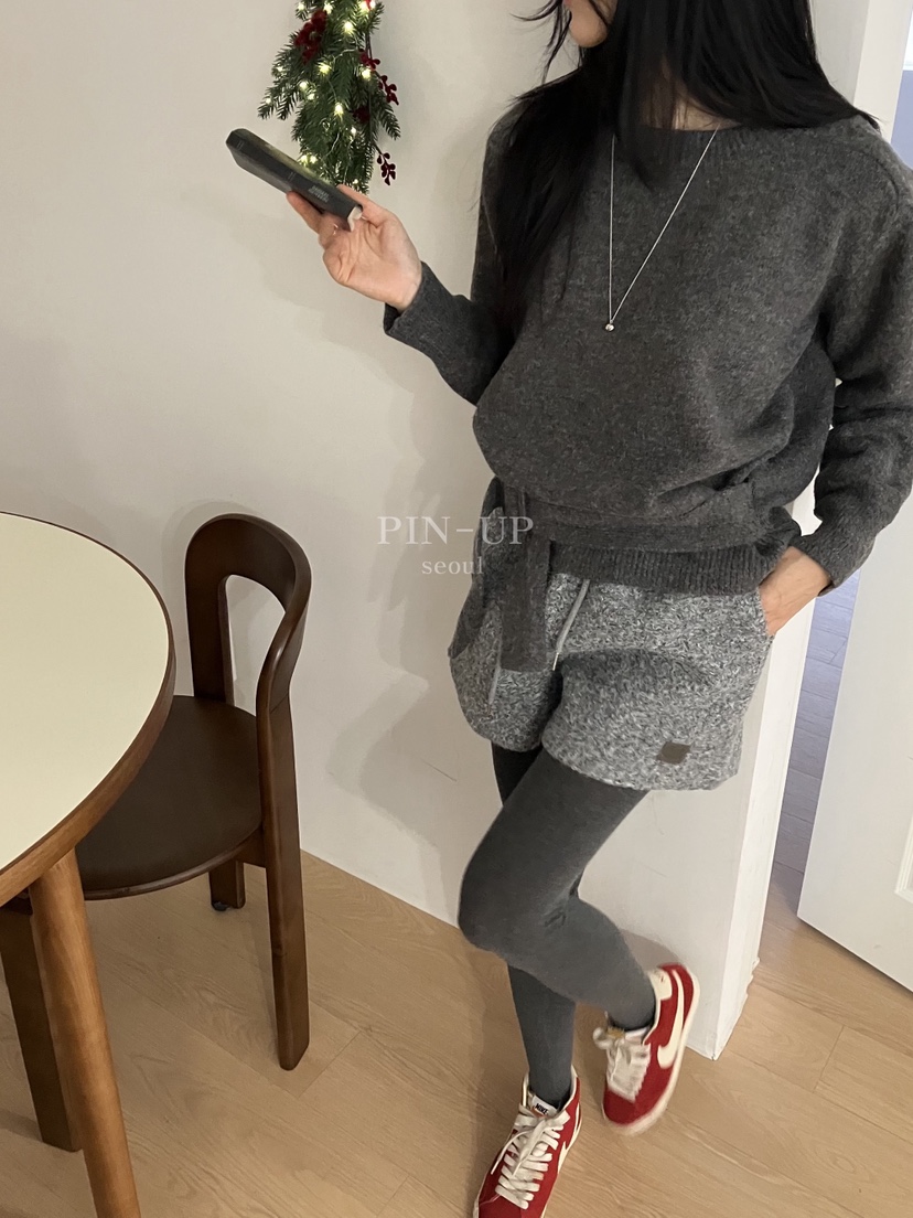 PIN-UP韓國代購㊣女裝新品職業時尚熱賣人氣休閑推薦針織衫PIN-UP針織衫