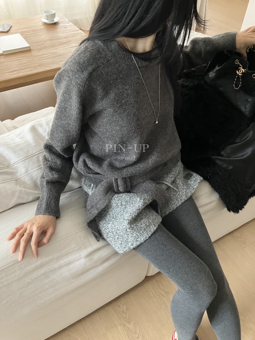 PIN-UP韓國代購㊣女裝新品職業時尚熱賣人氣休閑推薦針織衫PIN-UP針織衫