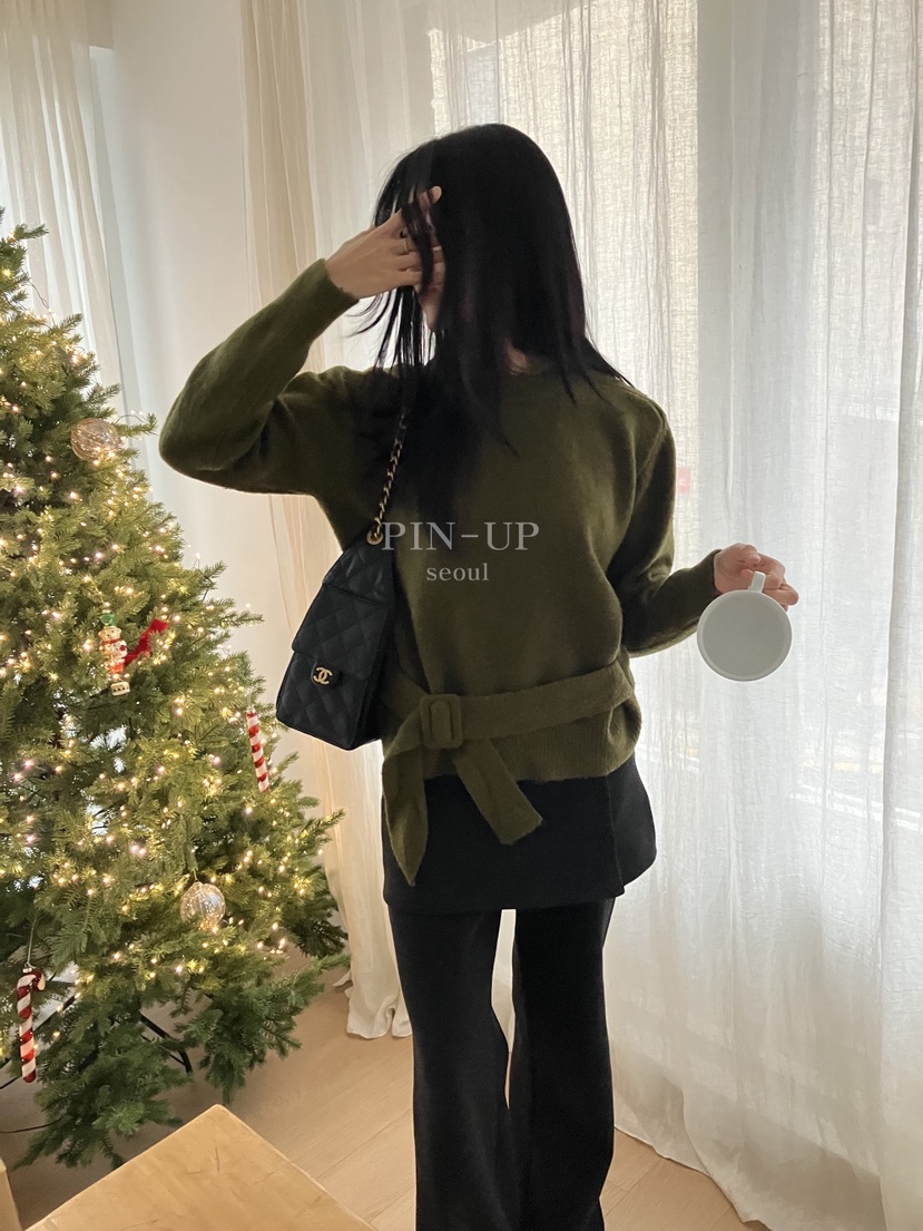 PIN-UP韓國代購㊣女裝新品職業時尚熱賣人氣休閑推薦針織衫PIN-UP針織衫