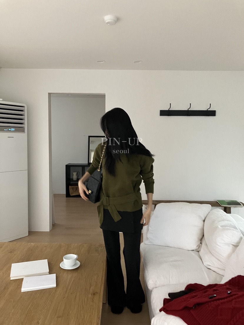 PIN-UP韓國代購㊣女裝新品職業時尚熱賣人氣休閑推薦針織衫PIN-UP針織衫