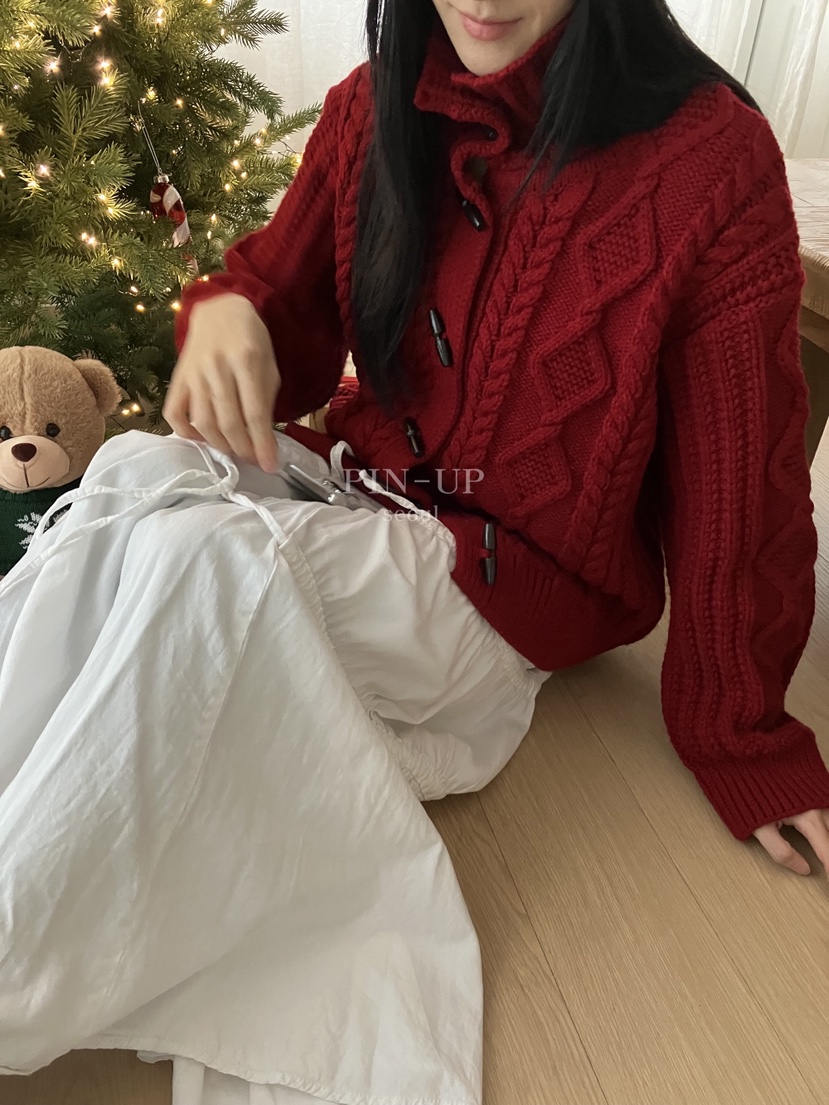 PIN-UP東大門㊣代購女裝新款人氣25秋冬熱賣時尚職業針織衫PIN-UP針織衫