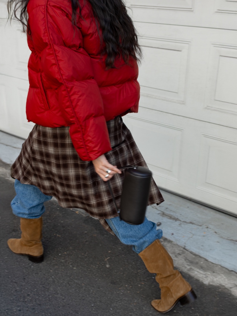 INSSENSE-A東大門㊣實拍女士新款推薦短款棉服特價高領填充鴨絨INSSENSE-A短款棉服