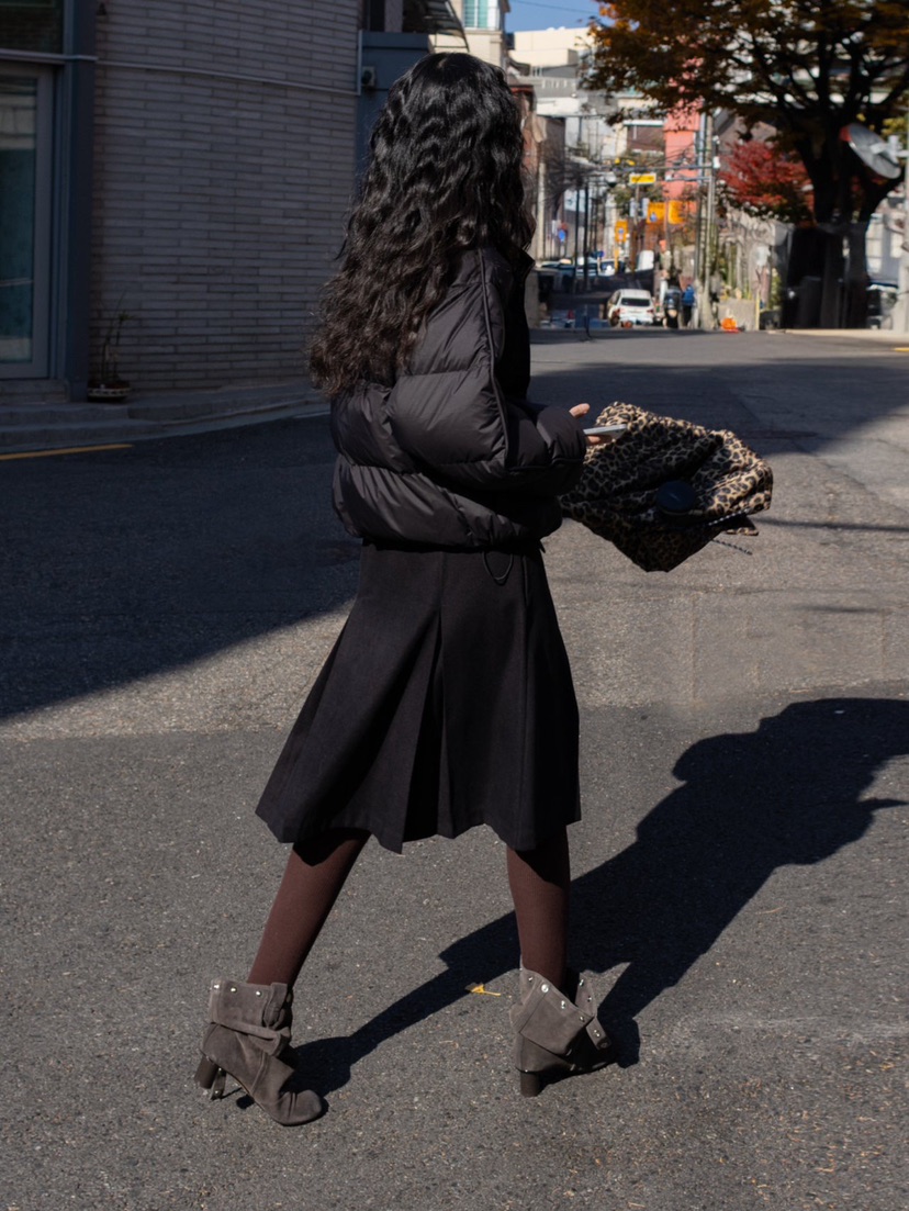 INSSENSE-A東大門㊣實拍女士新款推薦短款棉服特價高領填充鴨絨INSSENSE-A短款棉服