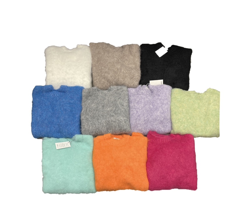 PAIRING東大門㊣實拍女士新款人氣休閑時尚熱賣針織衫馬海毛PAIRING針織衫